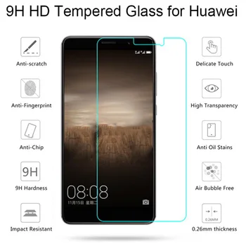 Закалено Стъкло за Huawei Капитан 9 MHA-AL00 Защитно фолио за екрана Стъкло за Huawei Капитан 9 Mate9 Твърда Защитна със стъклен капак