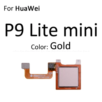 Жак Скенер на Пръстови Отпечатъци За Huawei P9 Plus P8 Lite 2017 Mini Тъч Сензор ID Бутон за Връщане Вкъщи Ключ за Свързване Гъвкав Кабел