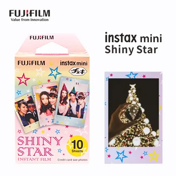 Fujifilm Instax Mini 11 Фолио Лъскава Звездна Фотохартия за миг фотоапарат Fuji 8/7s/11/25/50/70/90/sp-2/линк