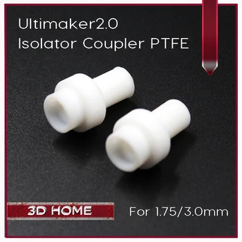 1бр Ultimaker 2 UM2 Съединител Изолатори от горещия Край PTFE Вътрешна Втулка За 1,75 мм 3 мм Прежди с Високо Качество