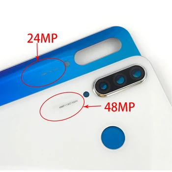 Подмяна на Задната Стъклен Капак на Отделението за батерията Делото Задната Камера със Стъклен Капак на Обектива За Huawei P30 Lite / Nova 4e