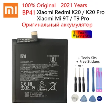 Въведете Mi Оригинална Батерия на телефона BP41 4000 ма за Xiaomi Redmi K20 / Mi 9 Т / K20 Pro / 9 Т Pro Смяна на Батерията +Комплекти Инструменти