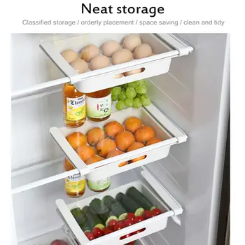 Нова Кухня За Съхранение Хладилник Кутия За Съхранение Хладилник Организатор Хладилник Контейнер Кутия Яйца Плодове Организатор На Съхранение