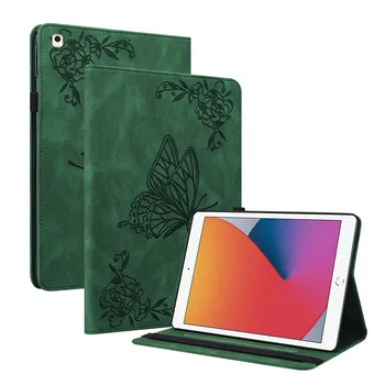 Таблет Funda за iPad 9-то поколение Калъф Ретро Полагане на Изкуствена кожа Калъф за iPad 10,2 2020 2021 iPad 9 8 7 8-та 7-то Поколение Калъф
