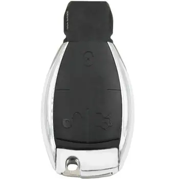 3-бутон на Калъф за смарт ключове с притежателя на захващане на батерията за Mercedes Benz CL SLk CLK C E S-Клас с нож