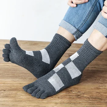 чорапи мъжки calcetines hombre дивертидос мъжки памучни чорапи с пръсти, ежедневни чорапи компресия забавни щастливи памучни чорапи размер 40-44