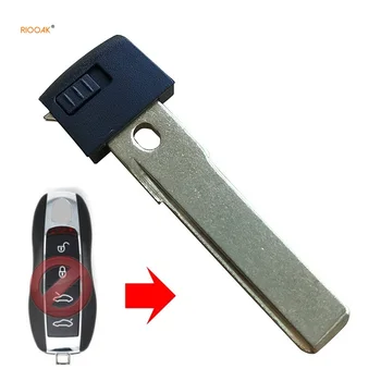 RIOOAK Нов 1 бр./лот Нож за Възстановяване на Ключ за Малката Корона Ключ, Подходящи За Porsche Cayenne Panamera Смарт Ключ Празен HU66 Нож