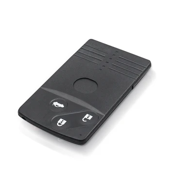 Ключодържател Dandkey 2/3/4 Бутона Калъф за smart карти Корпус Дистанционно Ключ С щепсел острие Неразрезанный Ключодържател MAZ24 за Mazda 5 6 CX-7 И CX-9 RX8 Miata