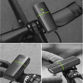 JLETOLI Водоустойчив Велосипеден Фенер Предната USB Акумулаторна Велосипедна фаровете МТБ Пътни Велосипедни Фарове 6400mAh Аксесоари за велосипеди