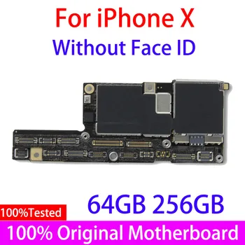 Оригиналът е за iphonex iPhone X 64 GB 256 GB Заводска отключване на Дънната платка НЕ/с актуализиране на Face ID Поддръжка на 4G Безплатна дънна Платка iCloud