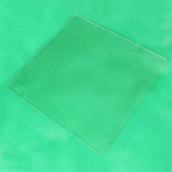 Легло от borosilicate стъкло 220x220x4 мм с плоска полиран кант за 3D-принтер MK2 MK3 Reprap wanhao anet Creality EMILOV-3S