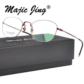 Магията на Дзин пълен ръб beita титан RX оптични рамки за очила очила за късогледство очила унисекс слънчеви очила по рецепта 6611