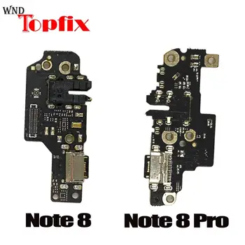 Тестван За Xiaomi Redmi Note 8 Pro Конектор За Зарядното на Пристанището Част от Таксите Гъвкав Кабел За Redmi Note 8 USB Порт За Зареждане