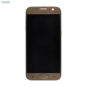 Catteny 5,1-инчов OLED-Дисплей G930 За Samsung Galaxy S7 Lcd Дисплей С Сензорен Екран Дигитайзер G930FD G930S G930F В Събирането С Рамка