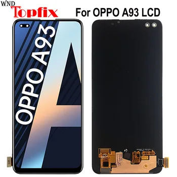 Тествани Amoled LCD дисплей OPPO A93 Смяна на сензорен Екран възли За телефон 6,49