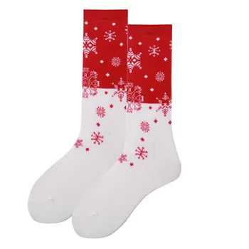 Модни чорапи Памучни Щастливи Меки криви Мъжки Коледни чорапи, Дамски дамски чорапи за момичета