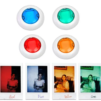 4 бр. /5/6 бр. Цветна Камера отблизо Цветен Филтър за обектив Polaroid Fujifilm Instax Mini 9 8 8 7 СЕКУНДИ KT Камера с незабавен филм