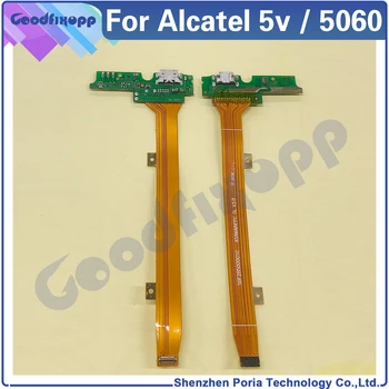 За Alcatel 5 В / 5060 USB Зарядно Устройство, Порт за Зареждане Dock Конектор Гъвкав Кабел За Alcatel 5060D 5060A