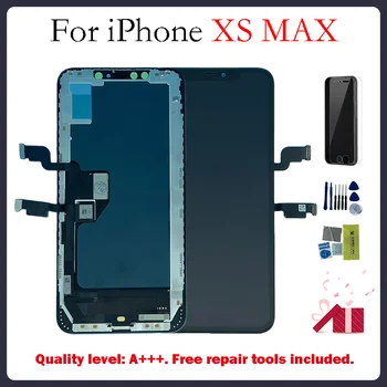 За iphone X XS MAX XR 11 TFT С 3D Сензорен дигитайзером В Събирането на LCD дисплей X XSMAX 11 PROMAX Тествани дисплей за подмяна на OLED екрана