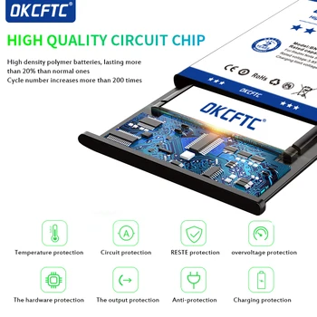 OKCFTC Оригинална Батерия 8800mAh S99 За Мобилен Телефон Homtom S99 На склад На склад На Най-новото Производство на Висококачествена Батерия+Номер за Проследяване