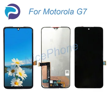 за Motorola G7 LCD дисплей с сензорен екран Подмяна на дигитайзер в Събирането на 6,2