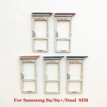 Нов Адаптер за двама / една Сим-карти Micro SD Слот За Карти с Памет Притежателя на Тавата за Samsung Galaxy S9 G960 / S9 Plus G965